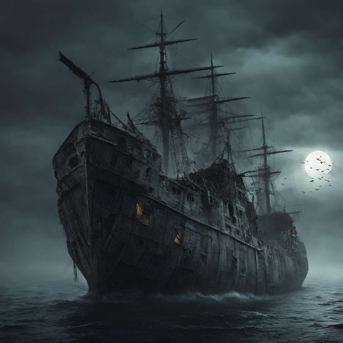 Ghost Ship adrift